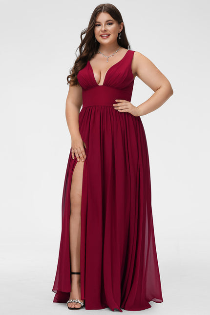 Robe Portefeuille Rose Drapée - gallery 6