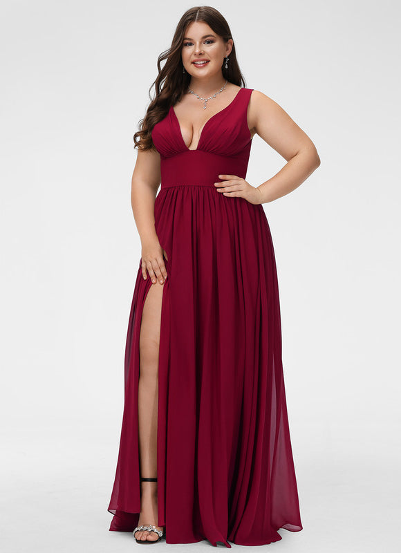 Robe Portefeuille Rose Drapée - gallery 6
