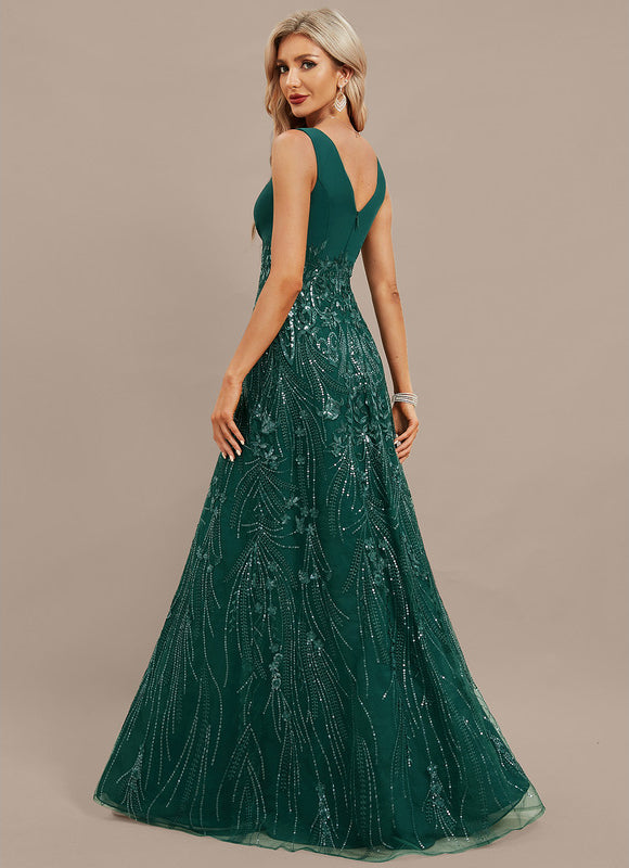 Robe Portefeuille Émeraude Chic - gallery 6