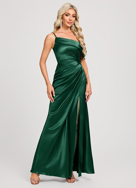 Robe Longue Portefeuille Fendue - gallery 1