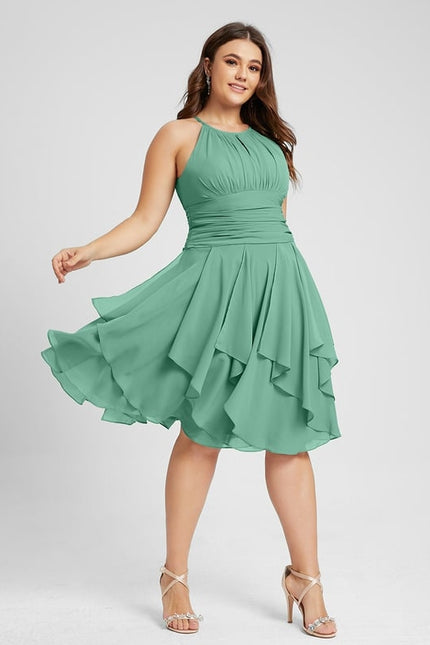 Robe Portefeuille Cascade Émeraude - gallery 6
