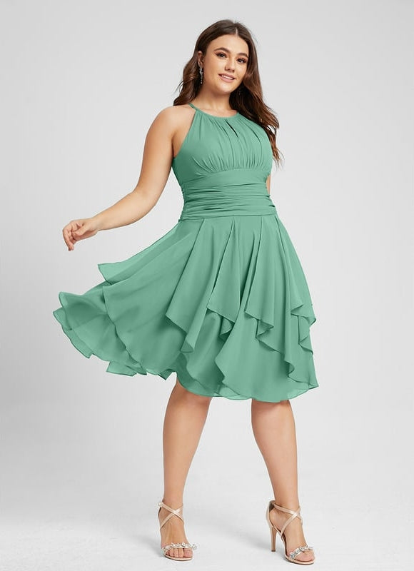 Robe Portefeuille Cascade Émeraude - gallery 6