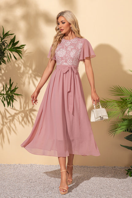 Robe Portefeuille Manches Courtes - gallery 2