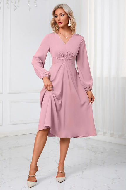Robe Portefeuille Bordeaux - gallery 1