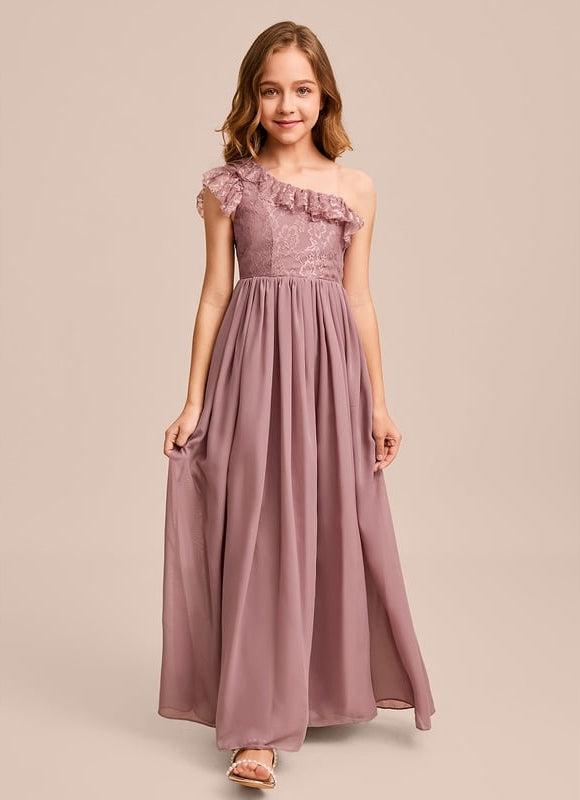 Robe Portefeuille Unilatérale Fleurie - gallery 2