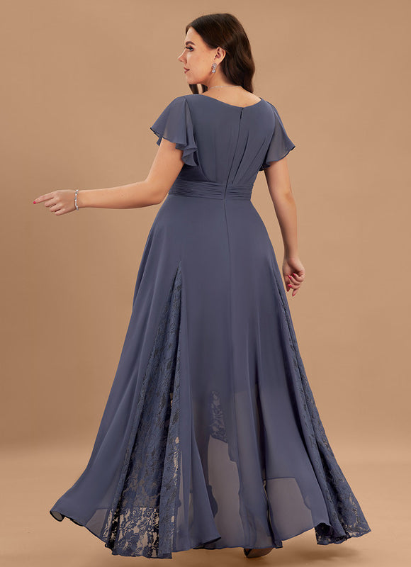 Robe Portefeuille Bordeau Évasée - gallery 7