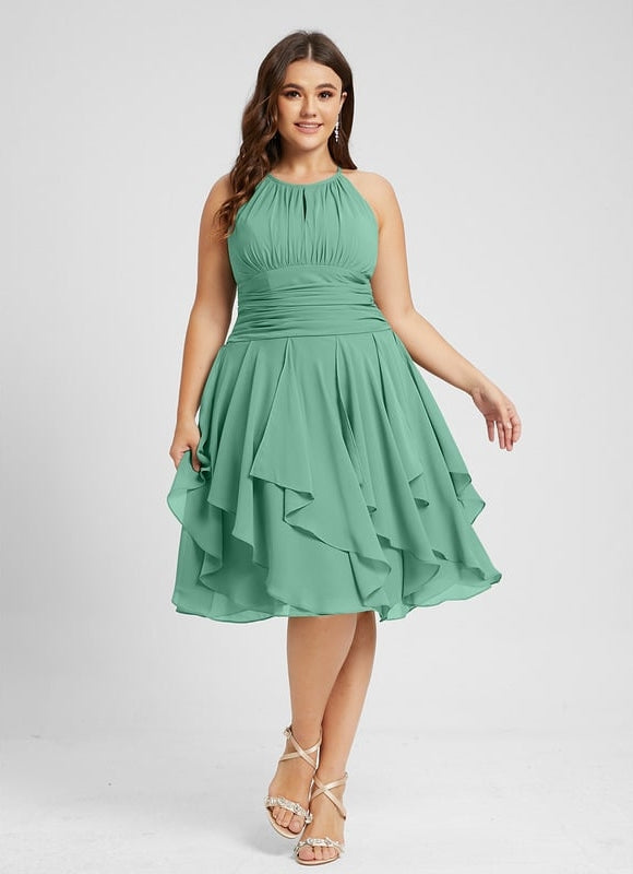 Robe Portefeuille Cascade Émeraude - gallery 5