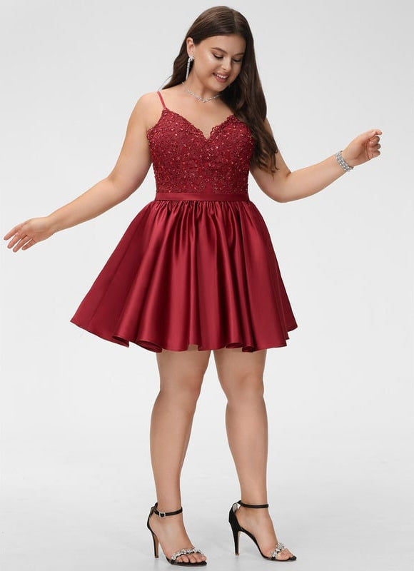 Robe Portefeuille Satinée Rubis - gallery 6