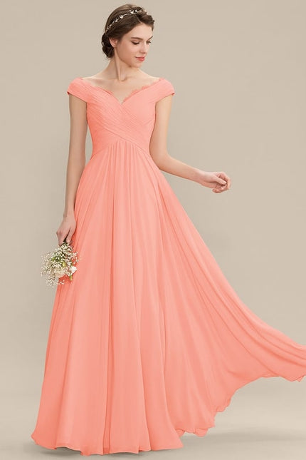 Robe Portefeuille Corail Éthérée