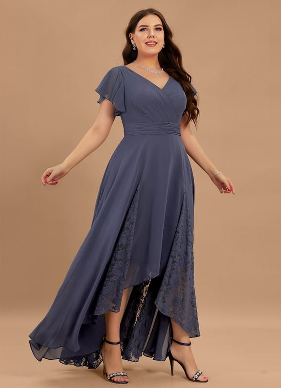 Robe Portefeuille Bordeau Évasée - gallery 9