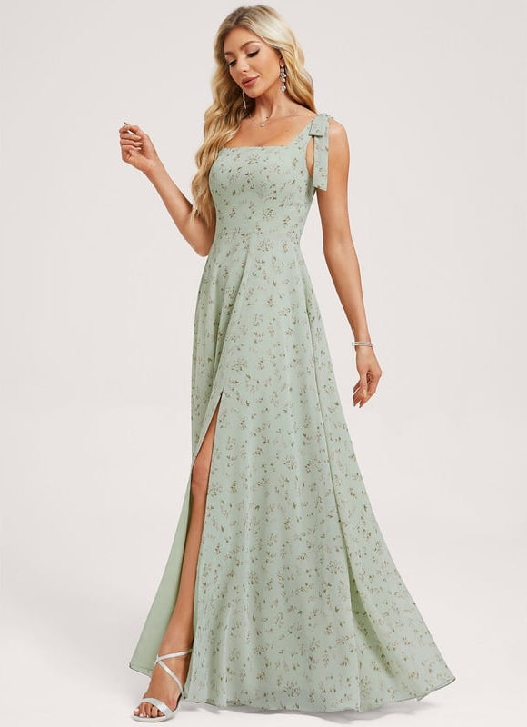 Robe Portefeuille Floraison Poudrée - gallery 2