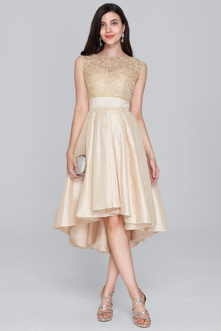 Robe Portefeuille Dorée Aérienne