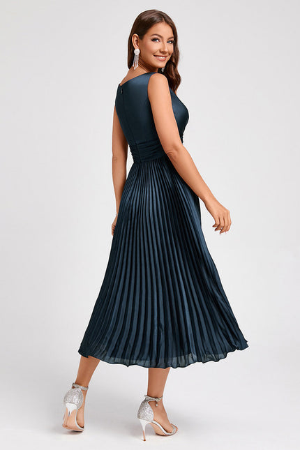 Robe Portefeuille Élégance Satinée - gallery 6