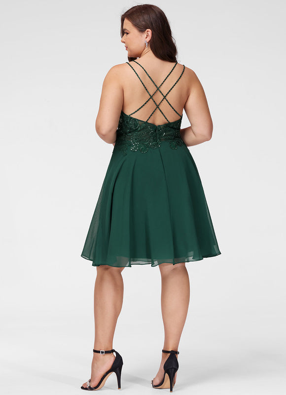 Robe Portefeuille Émeraude Festive - gallery 7