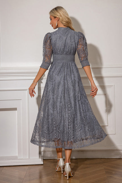 Robe Portefeuille Dentelle - gallery 2