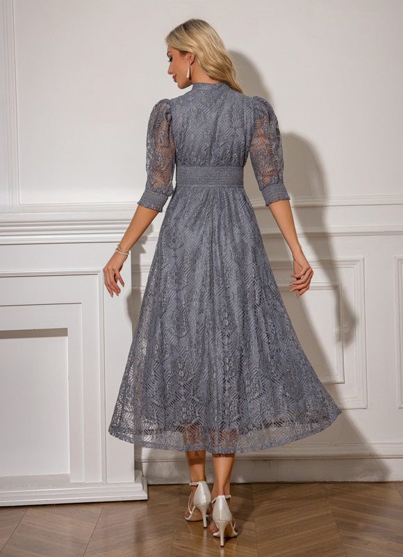 Robe Portefeuille Dentelle - gallery 2