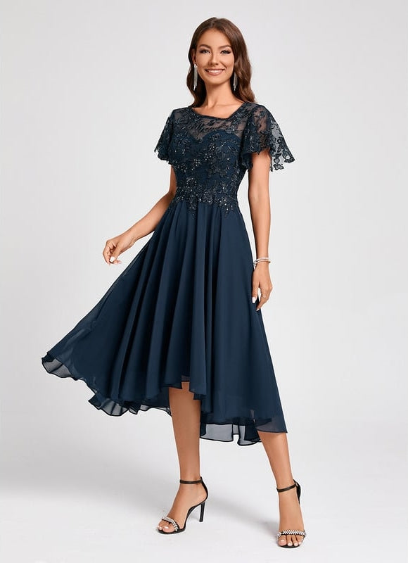 Robe Portefeuille Aérienne Chic - gallery 4