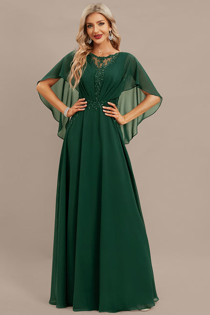 Robe Portefeuille Émeraude Aérienne - gallery 3