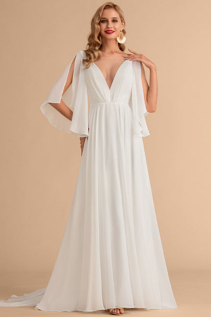 Robe Portefeuille Vaporeuse Élégante - gallery 1