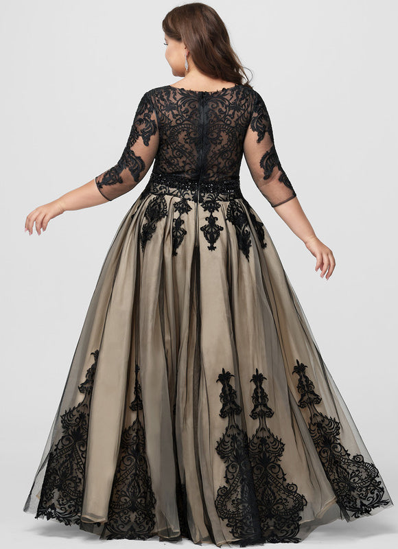 Robe Portefeuille Ébène Opulente - gallery 6