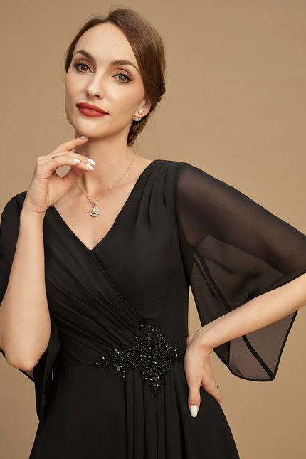 Robe Portefeuille Éclat Sombre - gallery 6