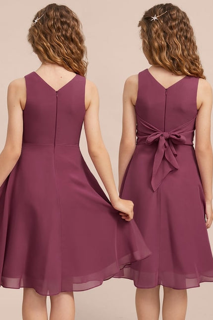 Robe Portefeuille Prune Fluide - gallery 2