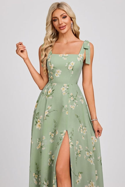 Robe Portefeuille Floraison Poudrée - gallery 4