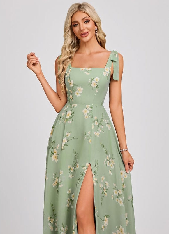 Robe Portefeuille Floraison Poudrée - gallery 4