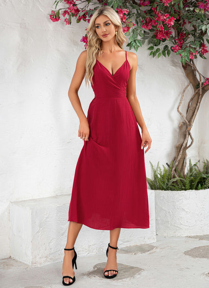 Robe Portefeuille Bordeaux