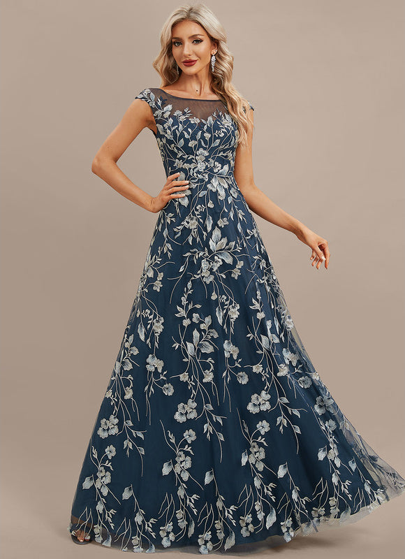 Robe Portefeuille Bleu Étoilé