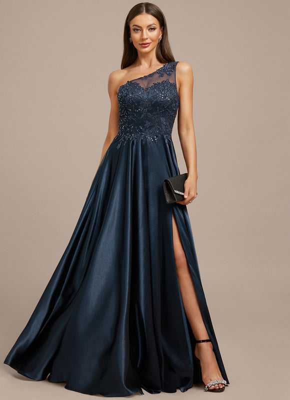 Robe Portefeuille Asymétrique Ornée