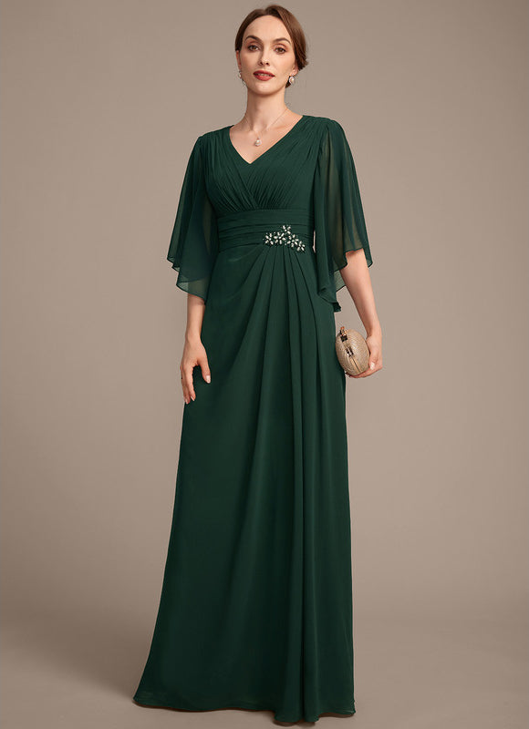 Robe Portefeuille Émeraude Céleste - gallery 3