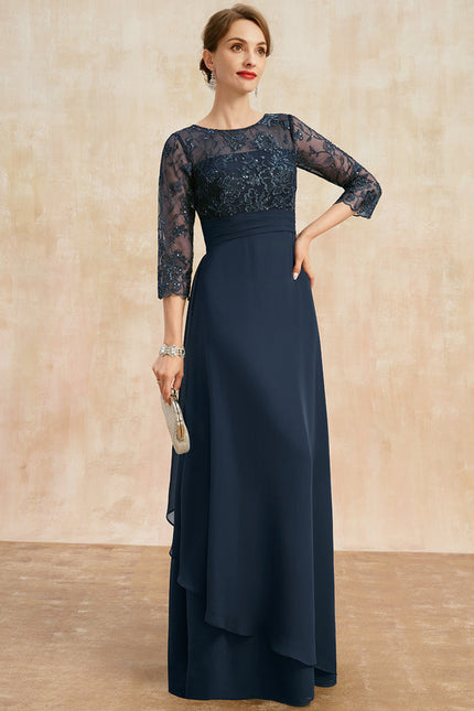 Robe Portefeuille Marine Chic - gallery 3