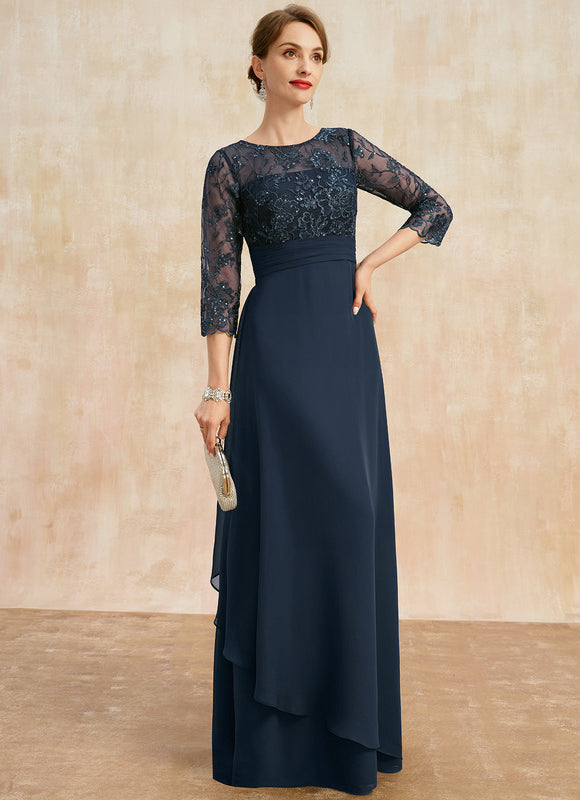 Robe Portefeuille Marine Chic - gallery 3