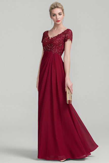 Robe Portefeuille Élégance Rubis