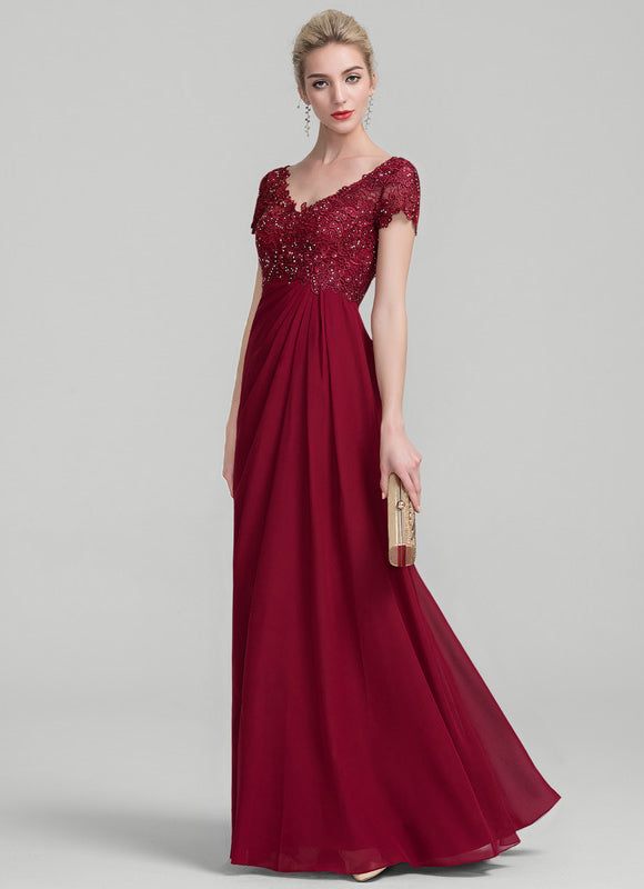 Robe Portefeuille Élégance Rubis