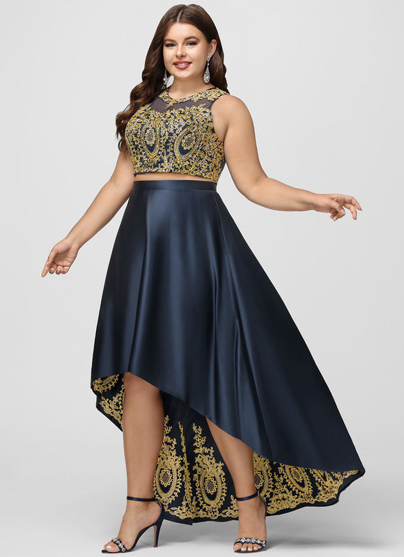 Robe Portefeuille Asymétrique Luxe - gallery 6