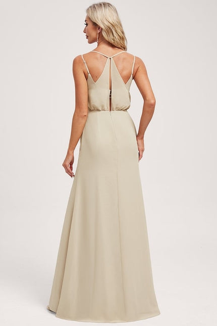Robe Portefeuille Rose Drapée - gallery 5