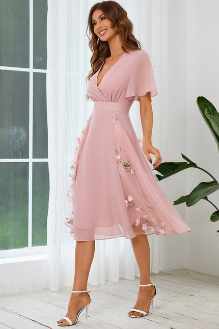Robe Portefeuille Élixir De Rosée - gallery 3