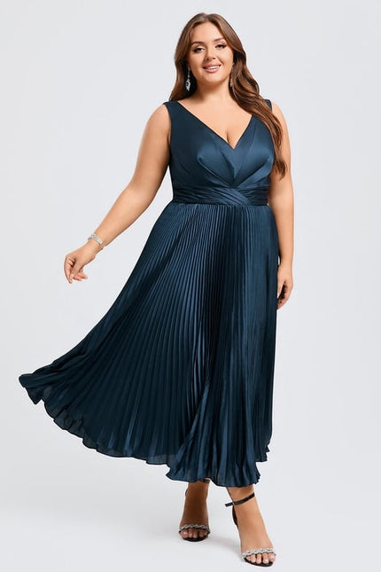 Robe Portefeuille Élégance Satinée - gallery 7