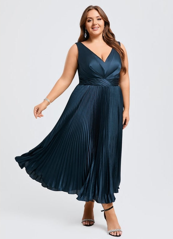 Robe Portefeuille Élégance Satinée - gallery 7