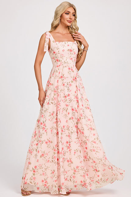 Robe Portefeuille Floraison Poudrée - gallery 1