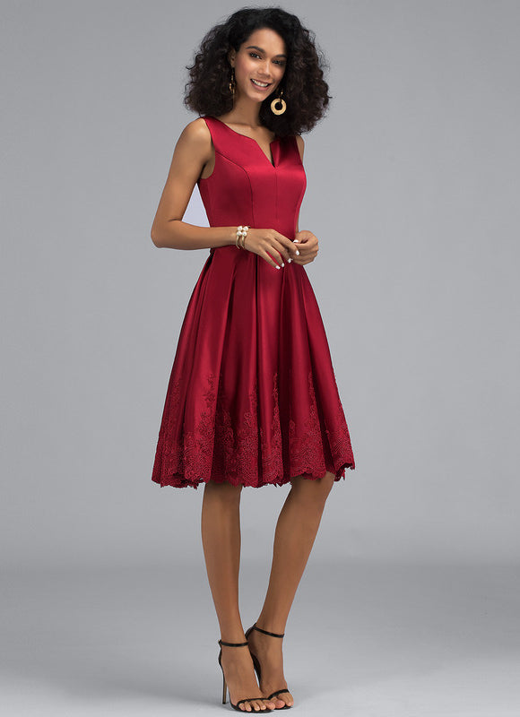 Robe Portefeuille Velours Rouge Lyrique - gallery 9