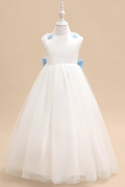 Robe Portefeuille Nuageuse Bleue - gallery 2