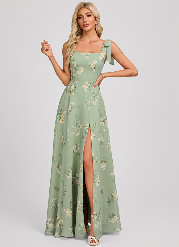 Robe Portefeuille Floraison Poudrée - gallery 2