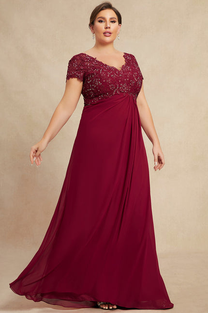 Robe Portefeuille Élégance Rubis - gallery 9