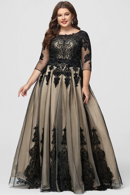 Robe Portefeuille Ébène Opulente - gallery 4