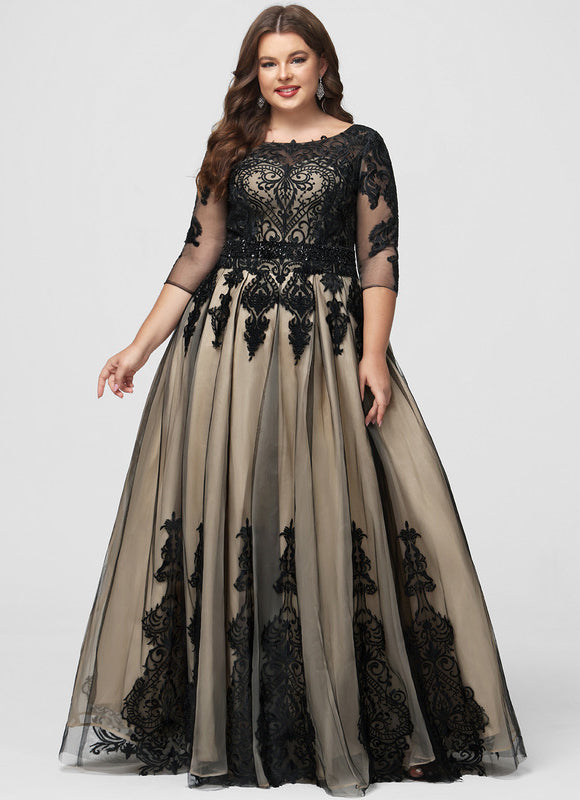 Robe Portefeuille Ébène Opulente - gallery 4