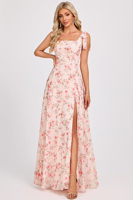 Robe Portefeuille Floraison Poudrée - gallery 2