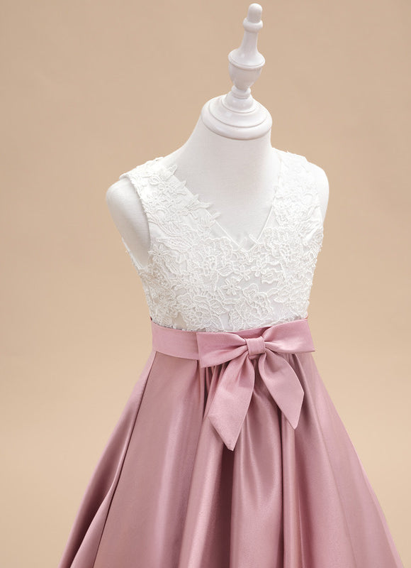 Robe Portefeuille Fille Satinée - gallery 6